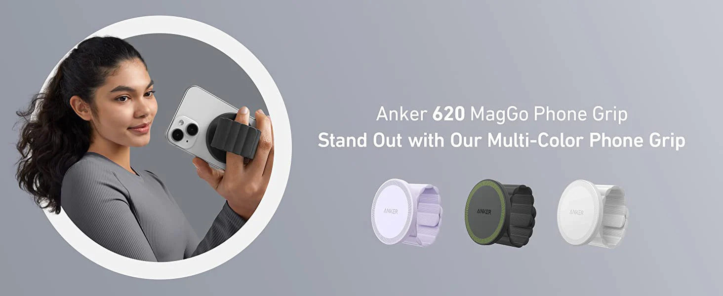 حامل مغناطيسي قوي ومريح MagGo من Anker لهواتف iPhone حامل مغناطيسي قوي ومريح MagGo من Anker لهواتف iPhone